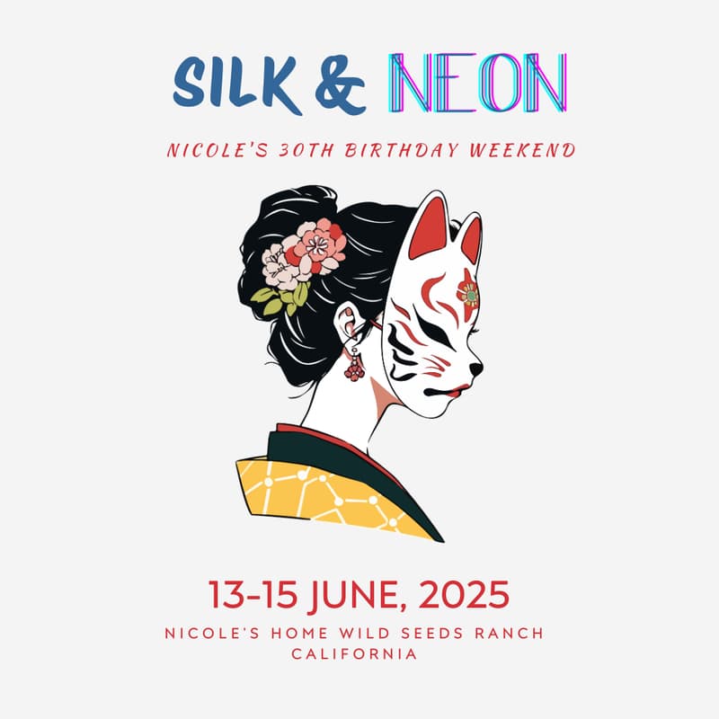 Cover Image for Silk & Neon - Nicole's 30th Bday