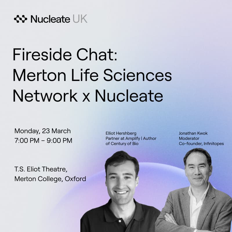 Cover Image for Fireside Chat: Merton Life Sciences Network x Nucleate