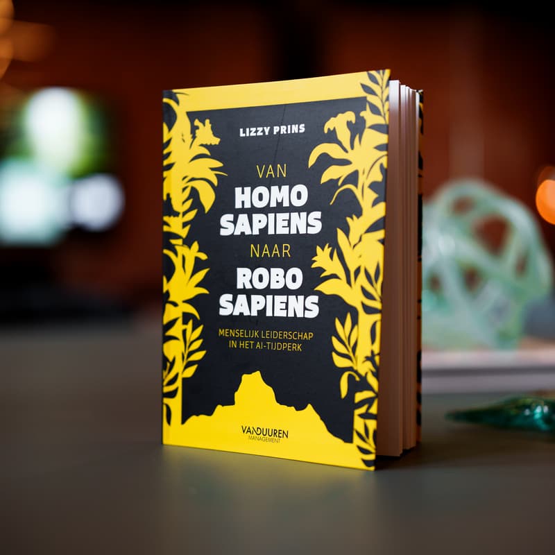 Cover Image for Boekpresentatie & Inspirerende AI-lezing - Van Homo Sapiens naar Robo Sapiens
