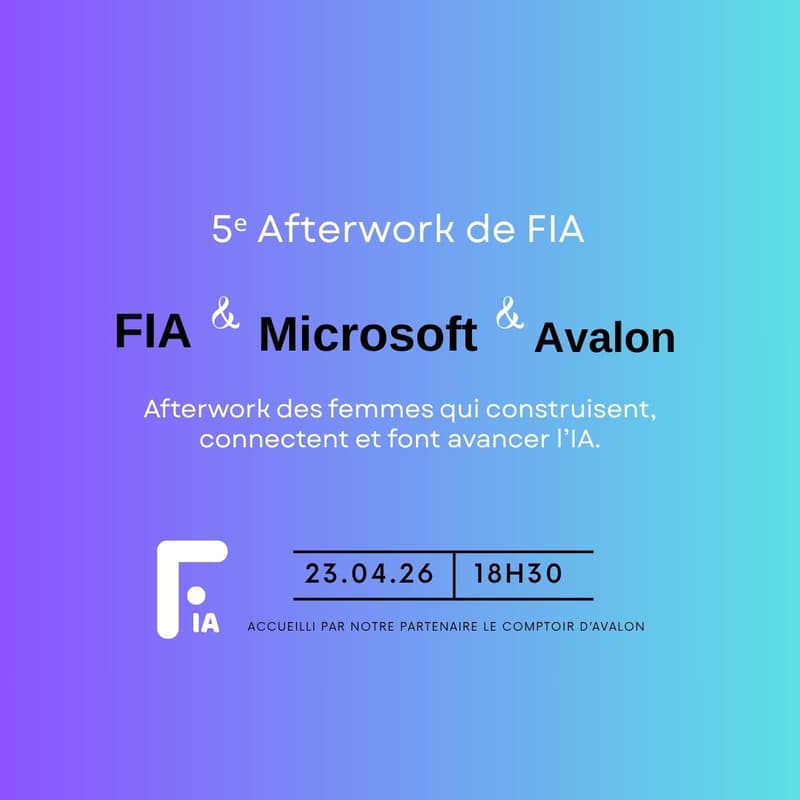 Cover Image for FIA x Microsoft x Avalon (5ᵉ Afterwork FIA)