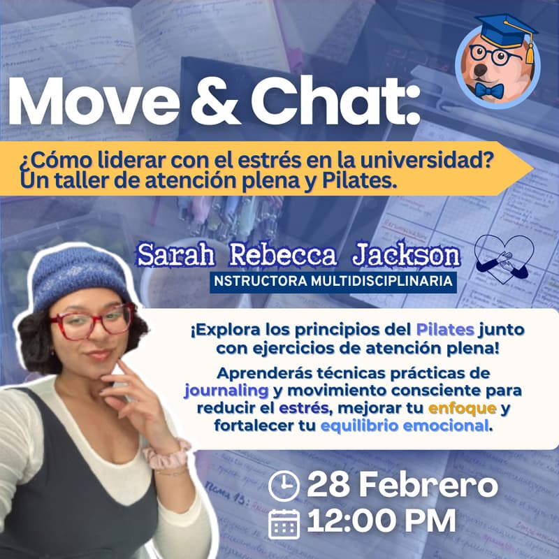 Cover Image for “Move & Chat: Un Taller de Atención Plena y Pilates”