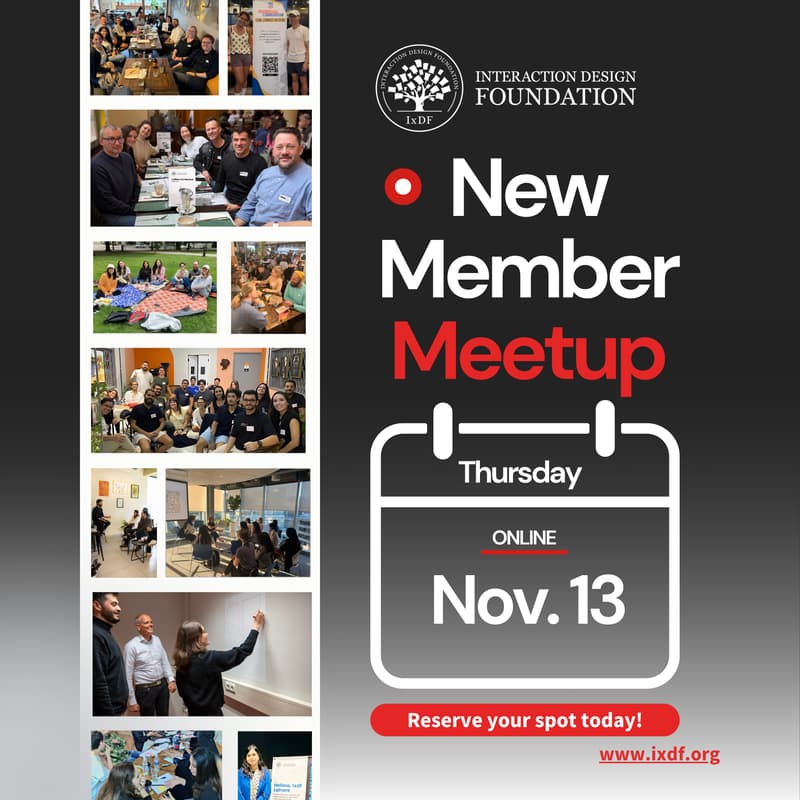 Cover Image for IxDF New Member Meetup