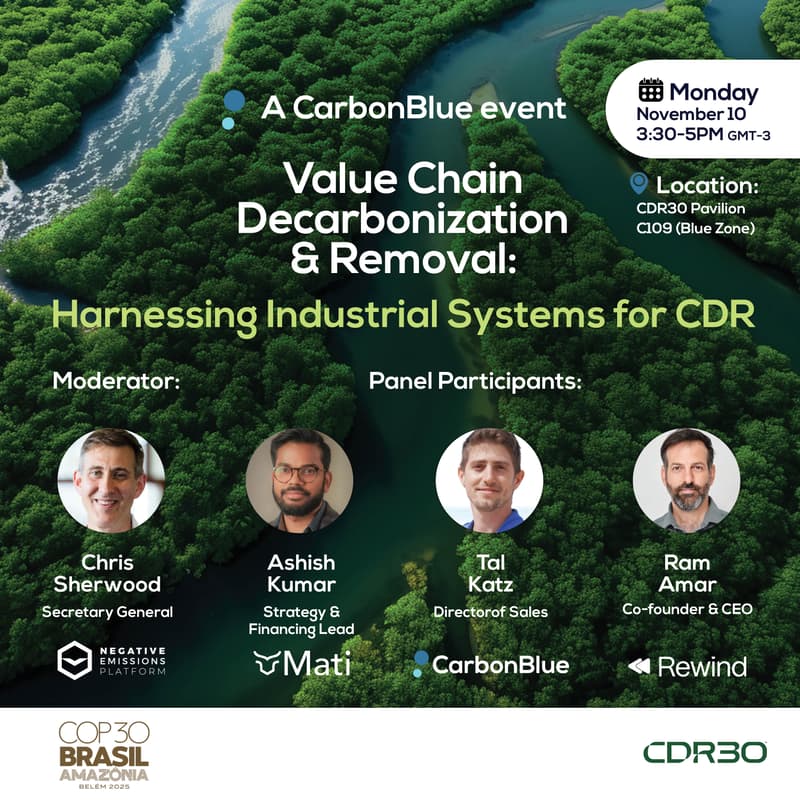 Cover Image for Value Chain Decarbonization & Removal: Harnessing Industrial Systems for CDR