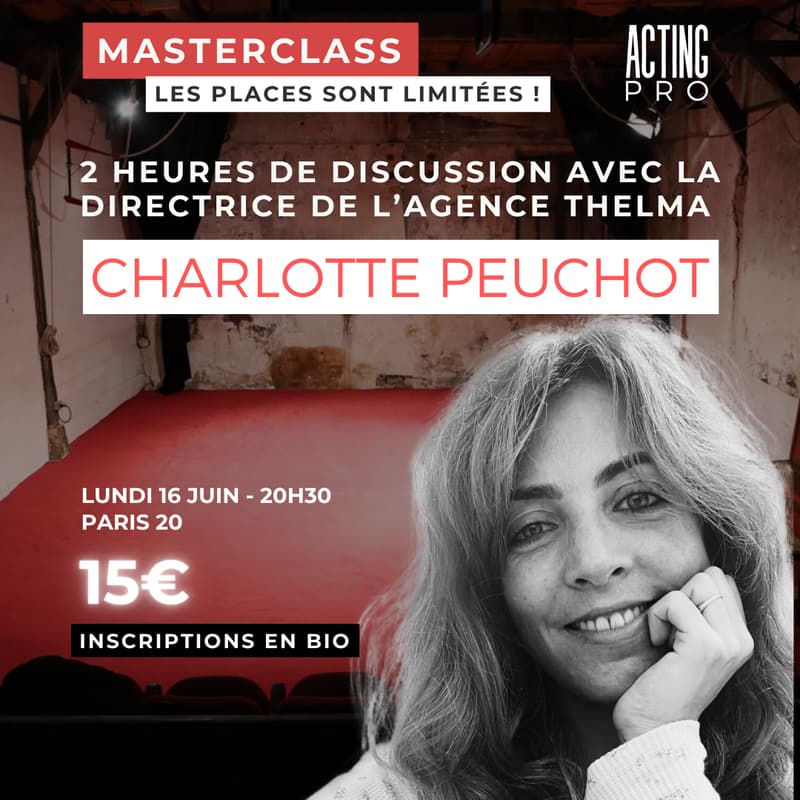 Image de couverture pour 🎬 Masterclass Agent Artistique : Charlotte Peuchot
