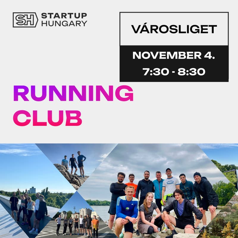 Cover Image for Startup Hungary Running Club - Városliget 🏃‍♀️
