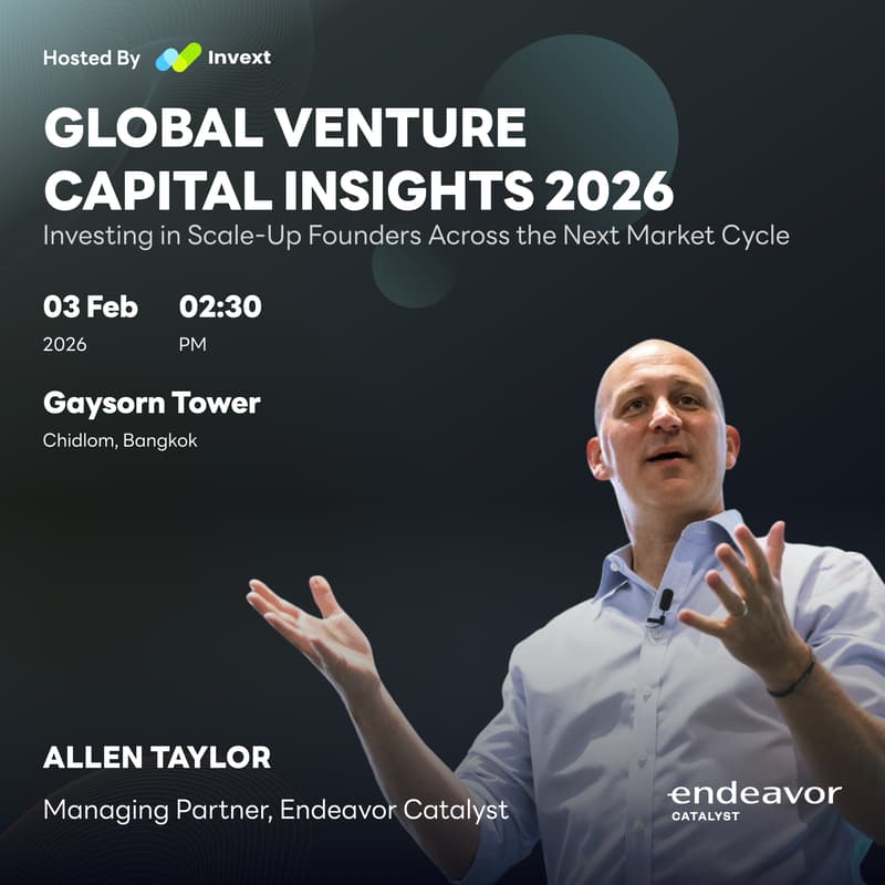 Global Venture Capital Insights 2026 by Endeavor Catalyst and Invext · Luma