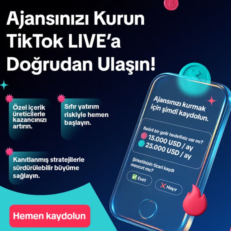 Cover Image for TikTok LIVE Ajans Partnerliği Webinarı - Mayıs