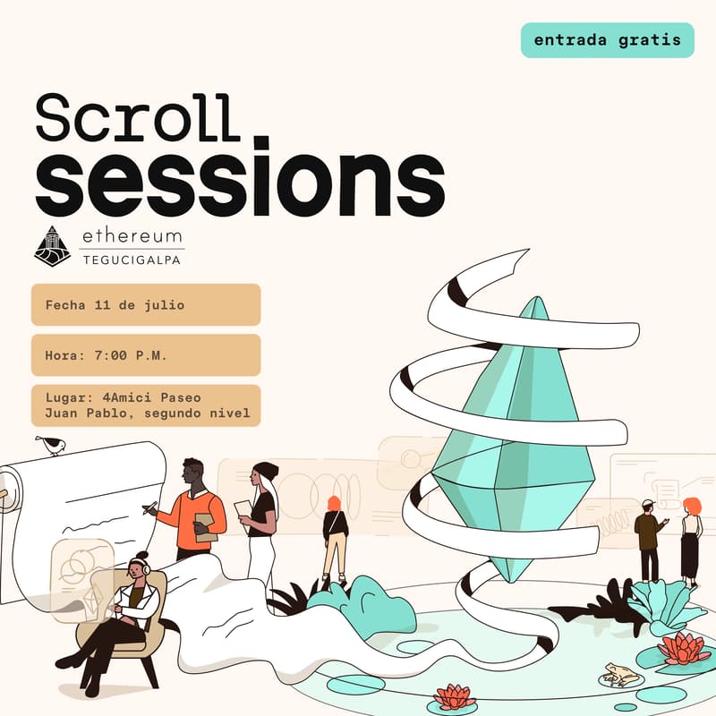 Foto de portada de ⏰Meetup: Scroll Session 📜