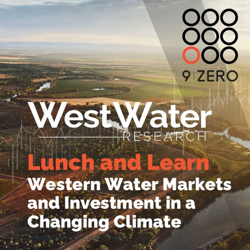 Cover Image for Western Water Markets and Investment in a Changing Climate