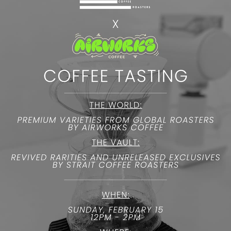 Cover Image for Strait Coffee Roasters x Airworks Collab