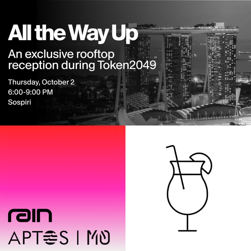 Cover Image for All the Way Up: Token2049 Rooftop Reception