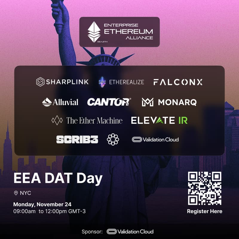 Cover Image for EEA DAT Day: Exploring Ethereum’s Public Company Era