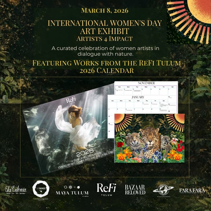 Cover Image for INTERNATIONAL WOMEN'S DAY Artists 4 Impact EXHIBIT