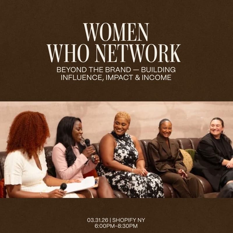 Cover Image for Women Who Network NYC: Beyond the Brand — Building Influence, Impact & Income (3/31)