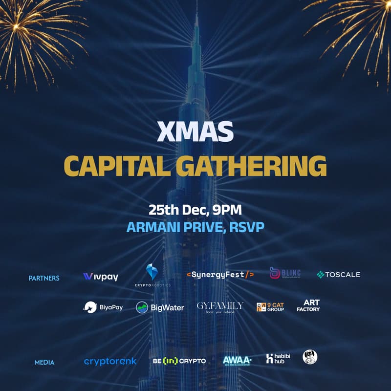Cover Image for XMAS CAPITAL GATHERING Dubai — VVIP Networking Party at Armani/Privé (Burj Khalifa) — 25 December 2025