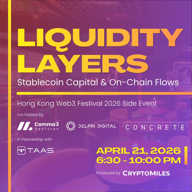 Cover Image for Liquidity Layers: Stablecoin Capital & On-Chain Flows @Web3 Festival
