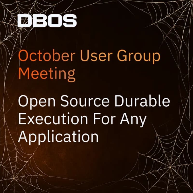 Cover Image for DBOS User Group: Java Debut & Goblins AI for Math