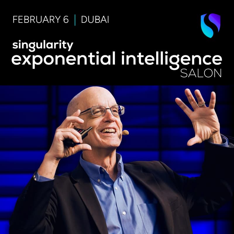 Cover Image for Singularity Exponential Intelligence Salon - Dubai