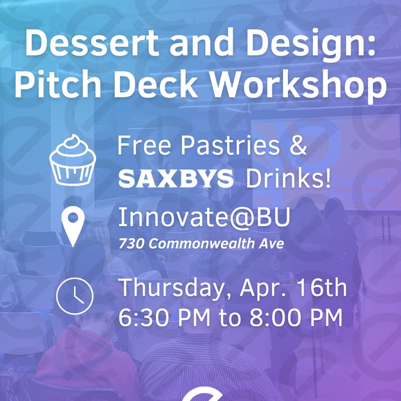 Cover Image for Dessert and Design: Pitch Deck Workshop