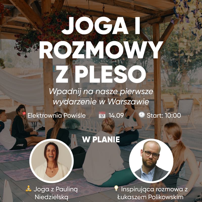 Obrazek w tle dla Joga i Rozmowy z Pleso