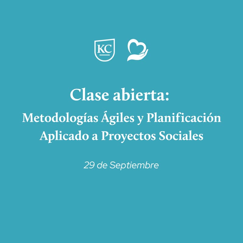 Cover Image for Clase gratuita | Metodologías Ágiles y Planificación Aplicado a Proyectos Sociales
