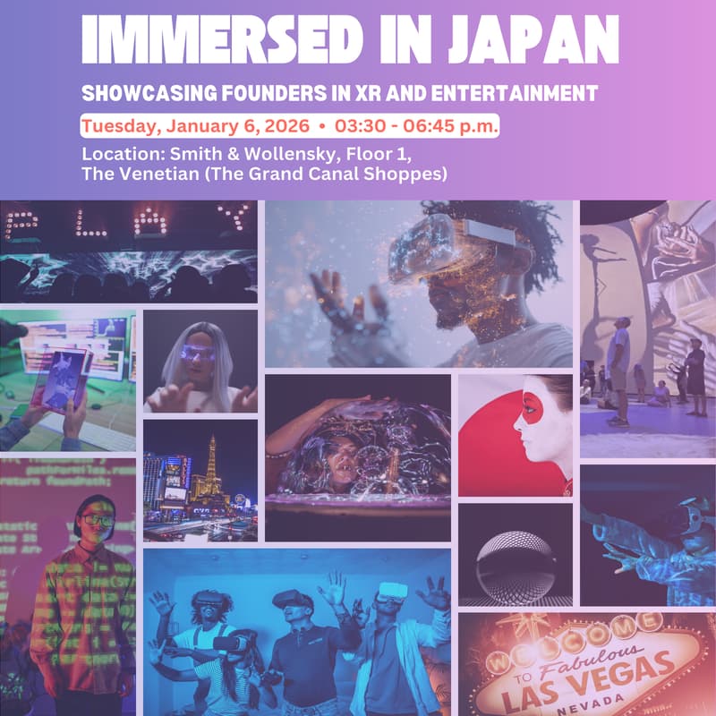 Cover Image for Immersed in Japan: Showcasing Founders in XR and Entertainment