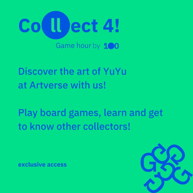 Cover Image for "Collect 4! - Game hour by 100 collectors", at Artverse