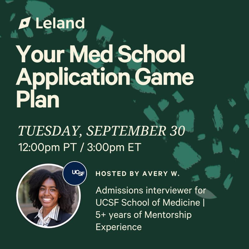 Cover Image for Your Med School Application Game Plan