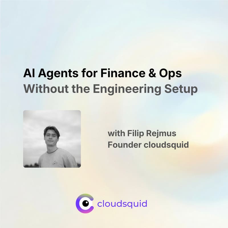 Cover Image for AI Agents for Finance & Ops — Without the Engineering Setup