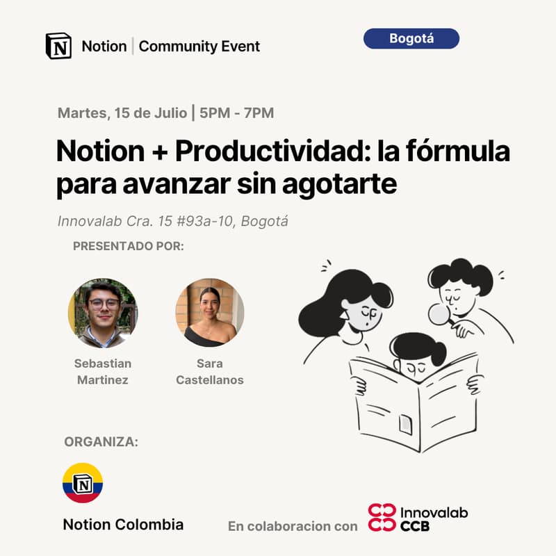 Foto de portada de Notion + Productividad = La formula para avanzar sin agotarte