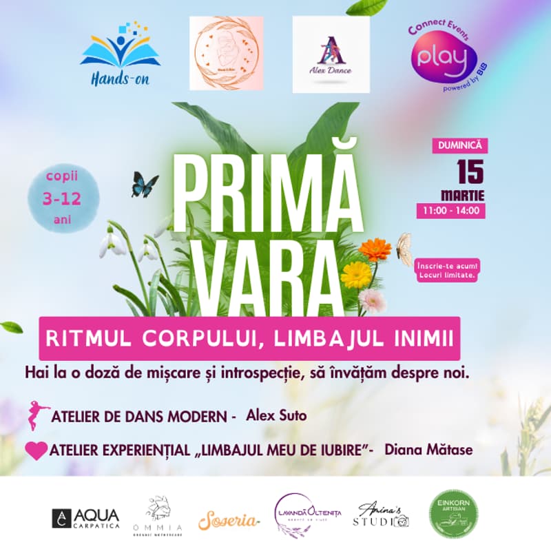 Cover Image for PlayConnect Martie - Ritmul corpului, limbajul inimii