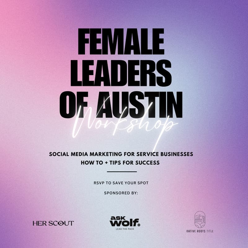 Cover Image for Social Media Marketing Workshop by Female Leaders of Austin