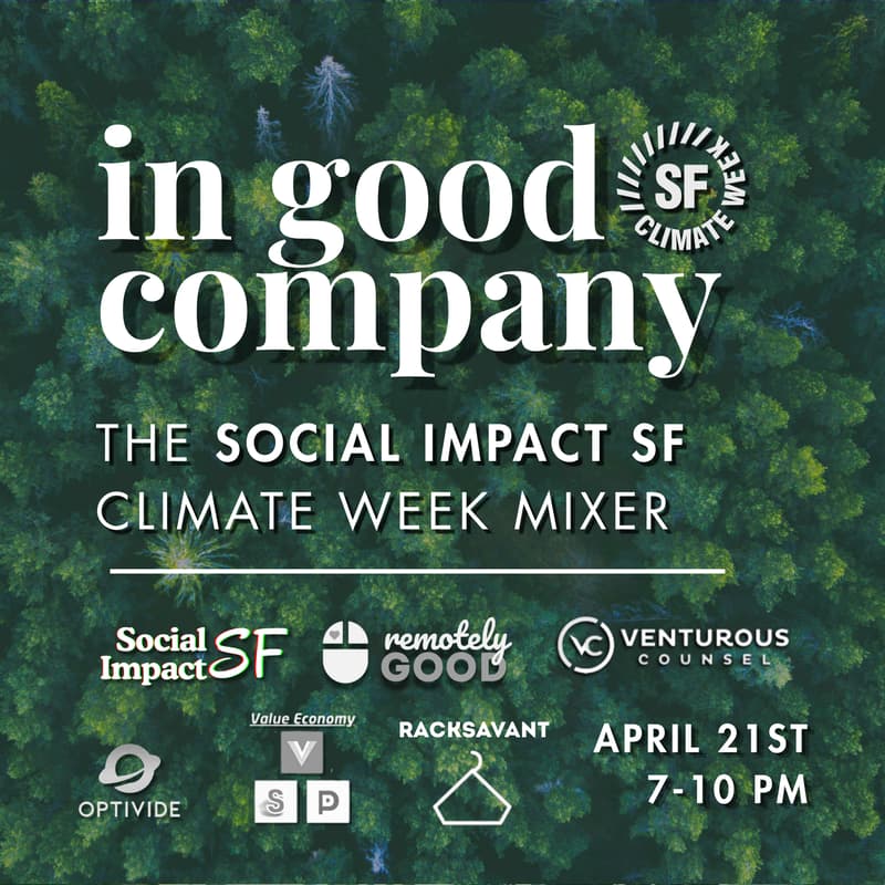 Cover Image for Social Impact SF Climate Week Mixer