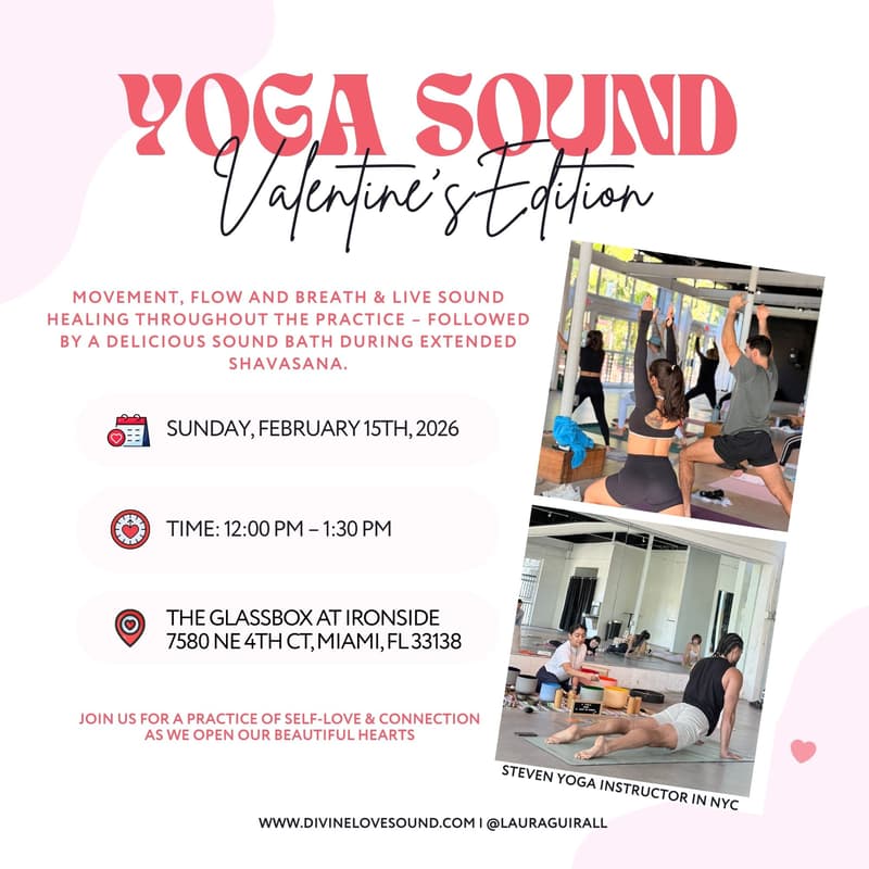 Cover Image for Yoga Sound — Yoga and Sound Healing in Miami