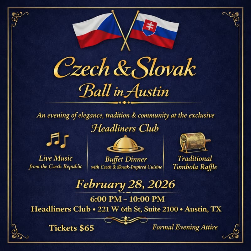 Cover Image for Czech & Slovak Ball in Austin