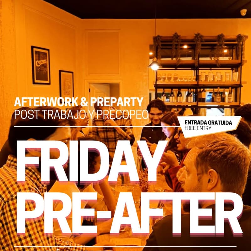 Cover Image for 🍻 Friday Pre-After x MATES