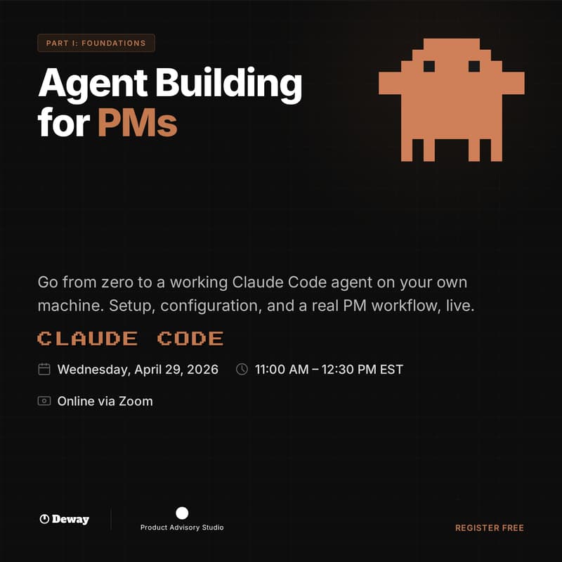 Cover Image for Agent Building for PMs