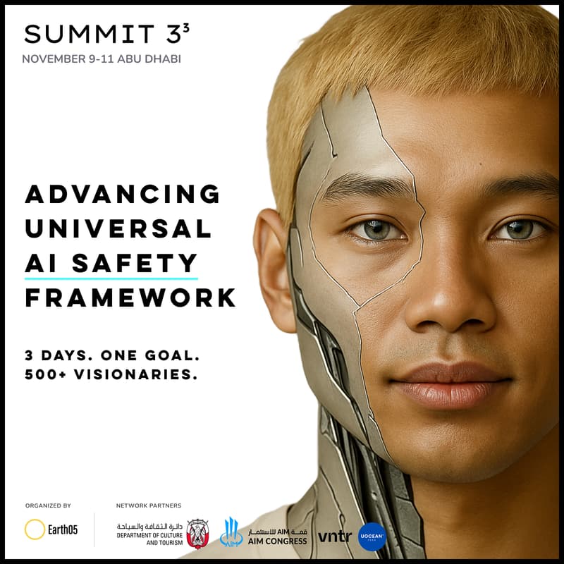 Cover Image for Request To Attend | SUMMIT 3³ AI Safety Abu Dhabi, Nov 9-11