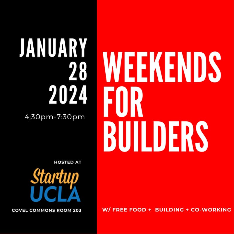Cover Image for Weekends For Builders