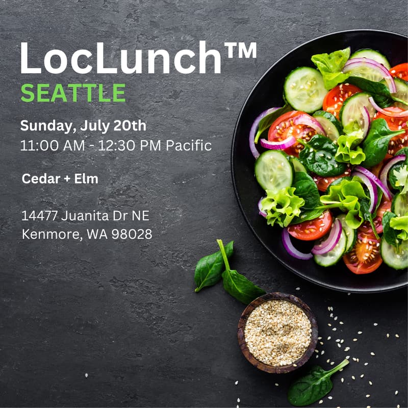 Cover Image for LocLunch™ Seattle - July 20th, 2025