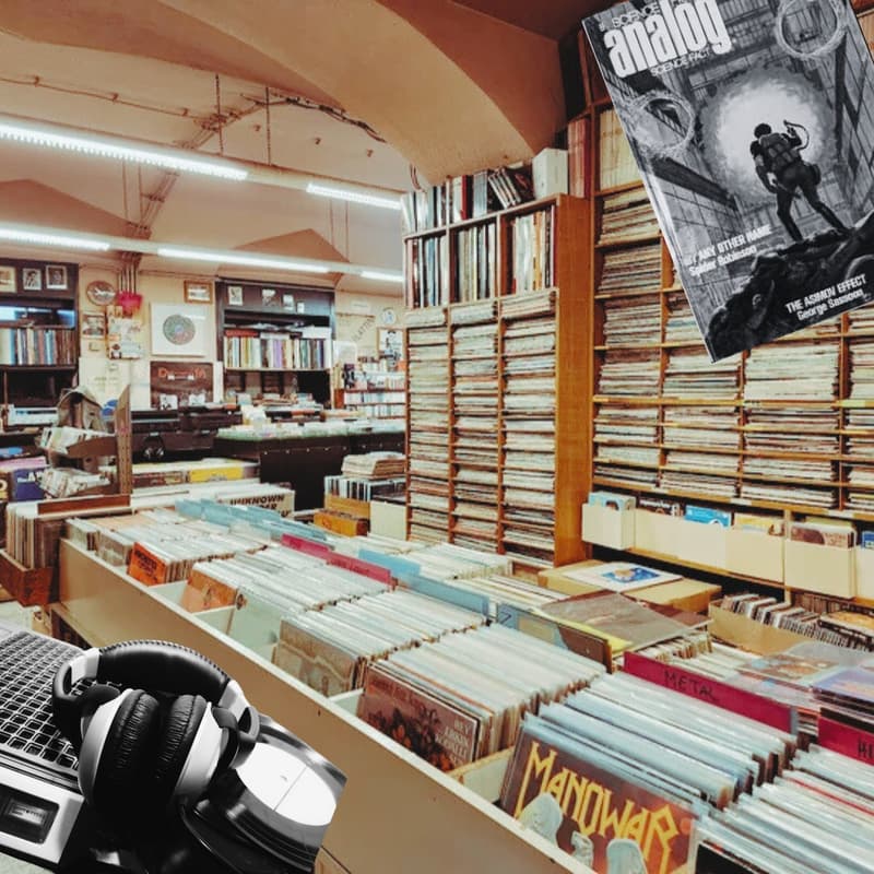 Cover Image for Offline Vinyls & Comics Night