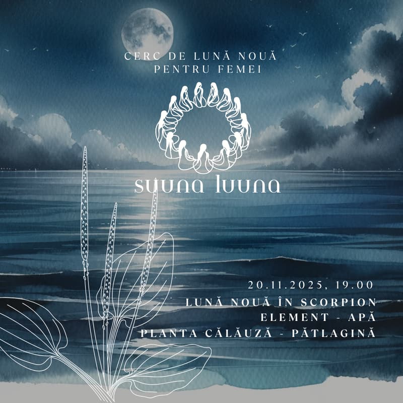 Cover Image for Cerc de lună nouă pentru femei - SUUNA LUUNA (noiembrie)