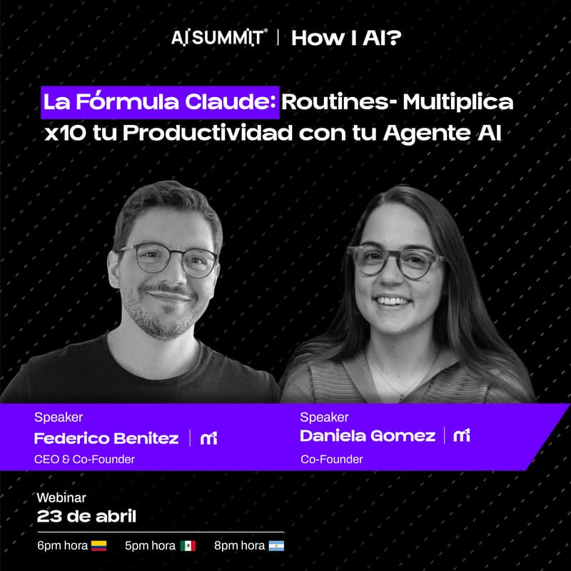 Cover Image for La Fórmula Claude: Routines- Multiplica x10 tu Productividad con tu Agente AI