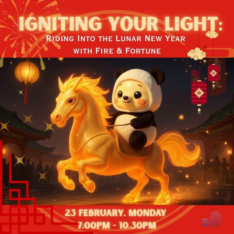 Cover Image for Igniting Your Light: Riding into the Lunar New Year with Fire & Fortune