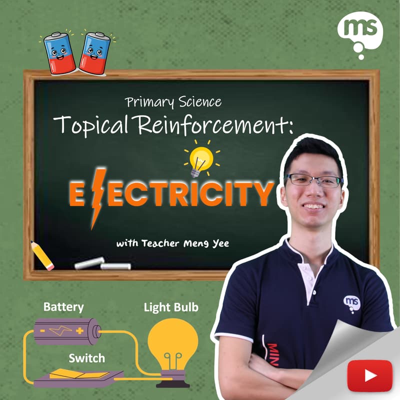 Cover Image for Mind Stretcher Topical Reinforcement Prep Session - Revision on Electricity (by Head of Science Chew Meng Yee)