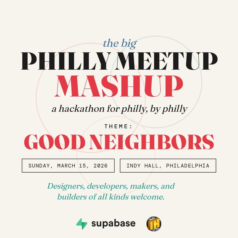 Cover Image for The Big Philly Meetup MashUp
