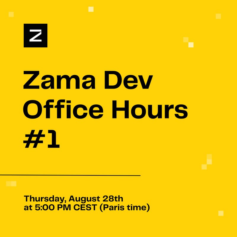Cover Image for Zama Dev Office Hours #1