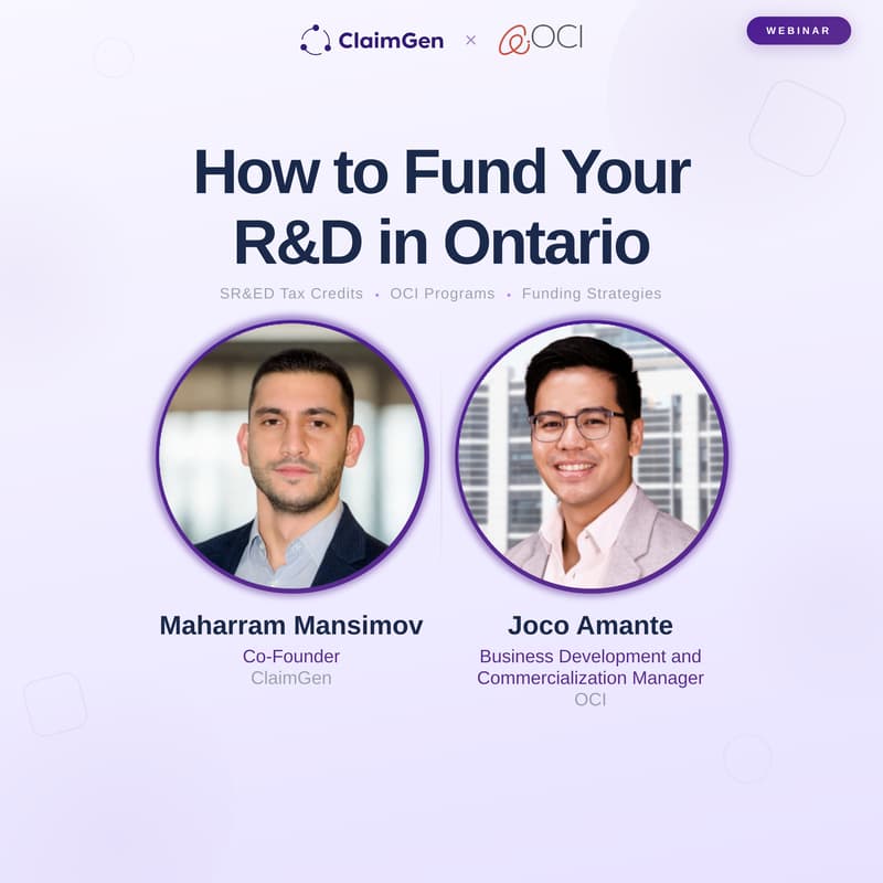 Cover Image for How to Fund Your R&D in Ontario