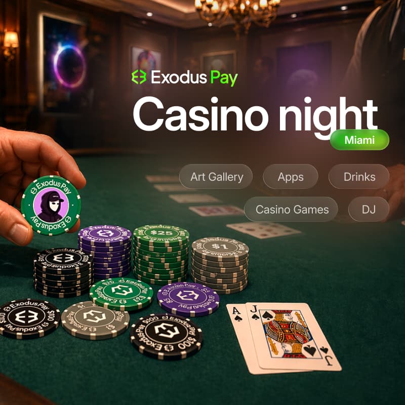 Cover Image for Exodus Pay Casino Night