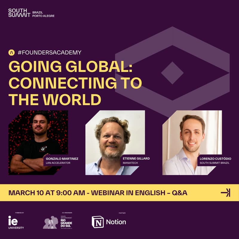 Cover Image for [FOUNDERS ACADEMY] Going Global: connecting to the world